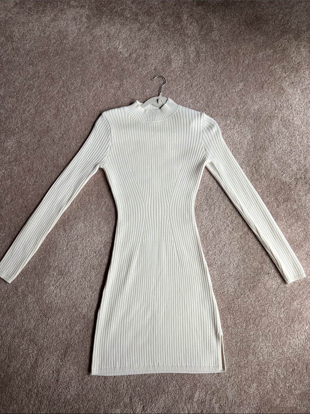 Hollister mini ribbed knit dress